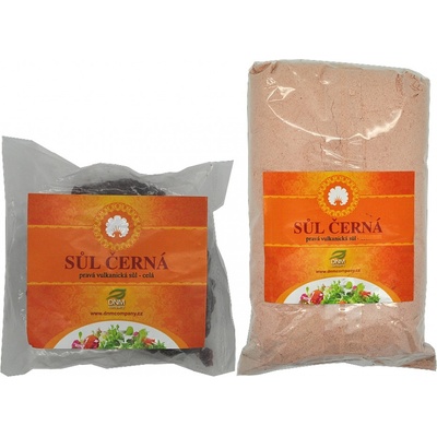 DNM čierna Soľ vulkanická mletá 100 g