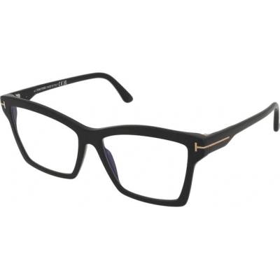 Tom Ford Очила за компютър Tom Ford FT5964-B 001 с филтър за синя светлина