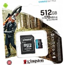 Kingston microSDXC 512GB SDCG3/512GB