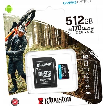 Kingston microSDXC 512GB SDCG3/512GB