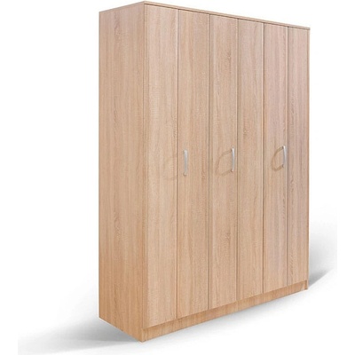 Matis Гардероб с врата хармоника fortuna soft fb3 дъб