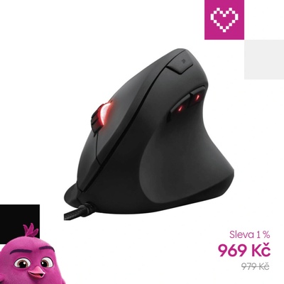 Trust GXT 144 Rexx Vertical Gaming Mouse 22991