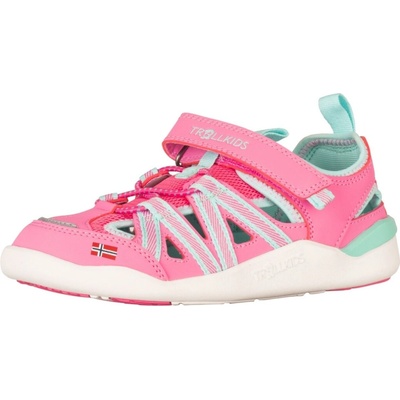 TROLLKIDS SALTFJORD BAREFOOT LIGHT MAGENTA / DARK MINT