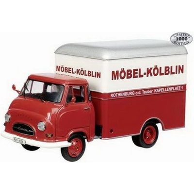 HANOMAG KURIER KASTENWAGEN MOBEL KOLBBLIN 1:43