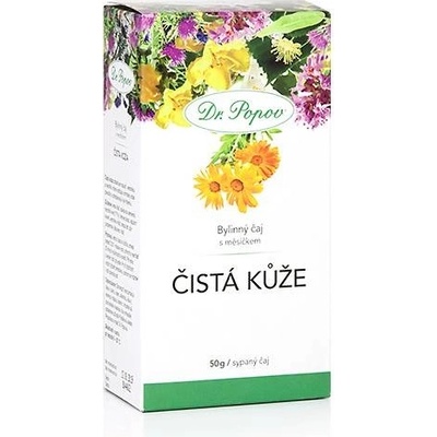Dr.Popov Čistá kůže sypaný čaj 50 g