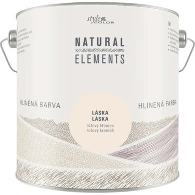 StyleColor NATURAL ELEMENTS 2,5 l růžový křemen