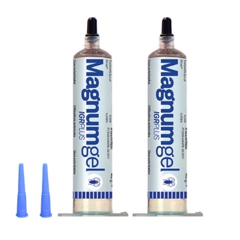 Belgagri - Белгия Магнум биоциден гел за унищожаване на ХЛЕБАРКИ 2 бр. x 40 гр. + ПОДАРЪК бутало (261005-2-901)