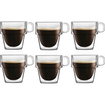 SENSO Vialli Design dvoustěnných hrnků 6 x 280 ml
