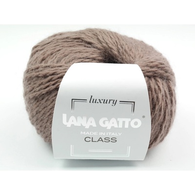 Lana Gatto pletací příze vlna merino angora CLASS světle hnědá
