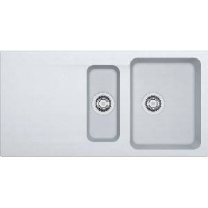Franke Orion - Мивка от тектонит OID 651, 100x51 см, бяла 114.0288. 591 (114.0288.591) Мивка за вграждане