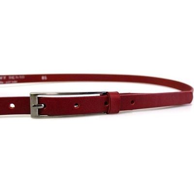 Penny Belts dámský kožený pásek 15-1-93 červený