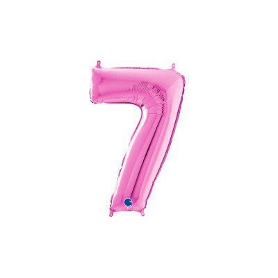 UNIQUE Nafukovacie číslice Fuchsia 66 cm 26 7
