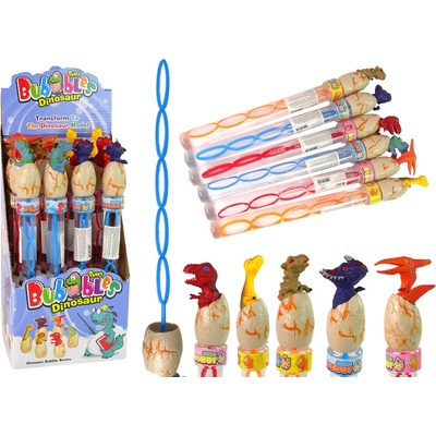 Lean Toys Bublifuky v tvare Dinosaurov 34 cm