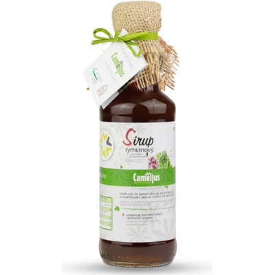 Camellus Sirup Tymiánový s jitrocelem a mateřídouškou 200 ml