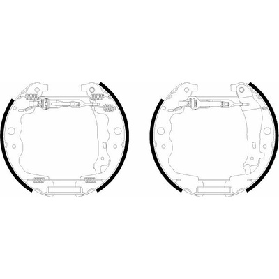 Sada brzdových čeľustí TEXTAR Shoe Kit Pro 84069301