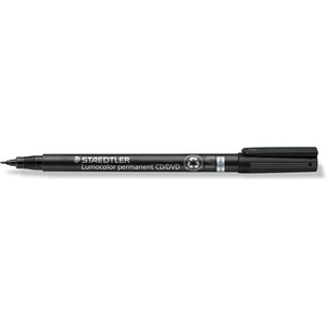 STAEDTLER Маркер Lumocolor Перманентен CD/DVD 0, 4 мм черен (310 CDS-9)