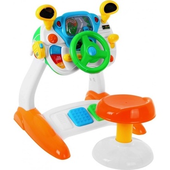 RKToys Multifunkční simulátor jízdy volant + stoleček