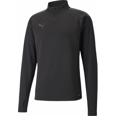 Puma Individualliga Warm 1 4 Zip Top čierna