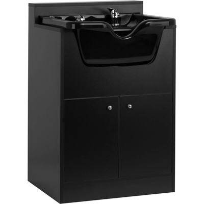Activeshop Gabbiano kadeřnický mycí box se skříní BB06 černý – Zbozi.Blesk.cz