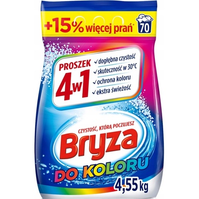 Bryza 4v1 prášek na barevné prádlo 4,55 kg