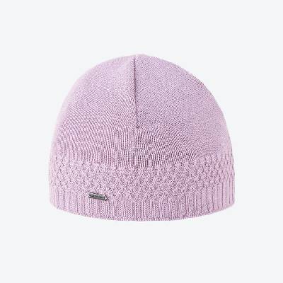 Kama Dětská pletená Merino čepice B101 114 růžová