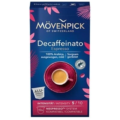 Mövenpick Decaffeinato kapsule Nespresso 10 ks