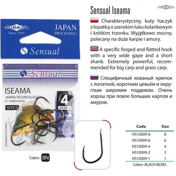 MIKADO HOOK SENSUAL ISEAMA BN vel.1 10 ks