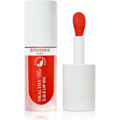 Bourjois Healthy Mix S,O,S Lip Oil olej na pery s hydratačným účinkom 07 Glazing Red 4,5 g