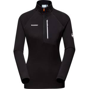 MAMMUT Дамски поларен пуловер Mammut Women's Aenergy Light Midlayer Half Zip Pull Fleece jumper - Black (105-6753-0113)