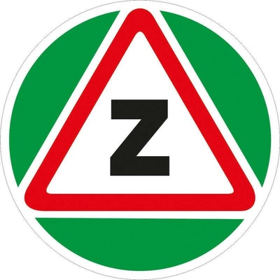 Samolepka inverzní - Začátečník, Samolepka, formát 105x105 mm, Samolepicí