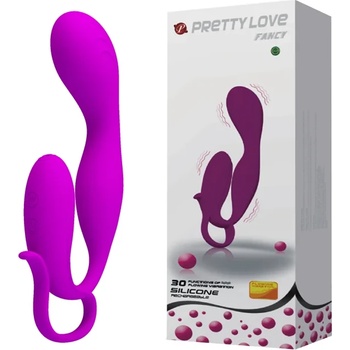 Image 1 of Вибратор, елегантен силиконов и мултифункционален, 22, 5см. - Flowery (DEBRA00716)