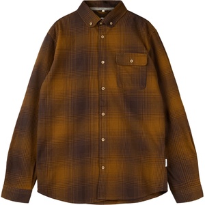 LAKOR Мъжка риза с копчета LAKOR Inca Unna Shirt - Coffee Bean / Monk's Robe (033-3346-0213)