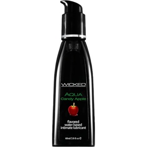 Wicked Sensual Care - лубрикант на водна основа - карамелена ябълка 60ml - lovesexshop