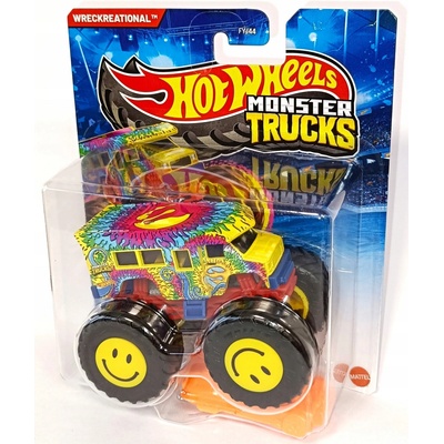 Mattel Hot Wheels WRECKREATIONAL Back to Basics 5/6 Truck 1:64 Autíčka Monster Trucks