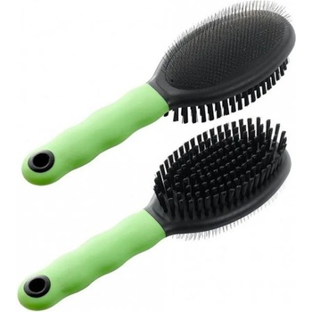 Ferplast - Cat carder and brush gro5806 - двустранна четка за финно разресване за котки 23 / 6, 7 / 5, 2 cm