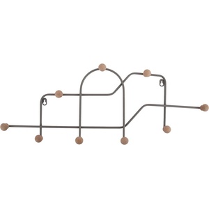 PT LIVING Сива метална стенна закачалка 71 cm Maze - PT LIVING (PT4276GY)