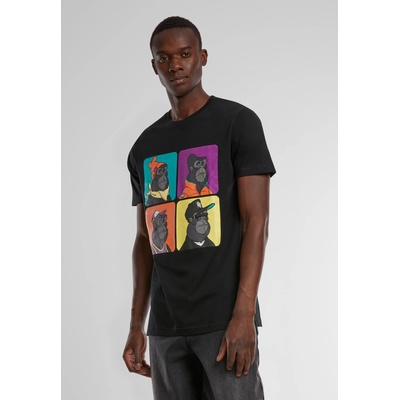 Mister Tee Тениска Bored Gorilla Multi Tee black XXLUB-MT2375-00007 - Тъмносив, размер L