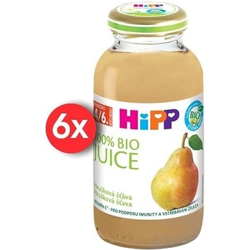 HiPP BIO Hrušková šťava 6 x 200 ml