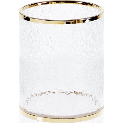 DECOR WALTHER Кошче за отпадъци в баня Crack злато (0933320)