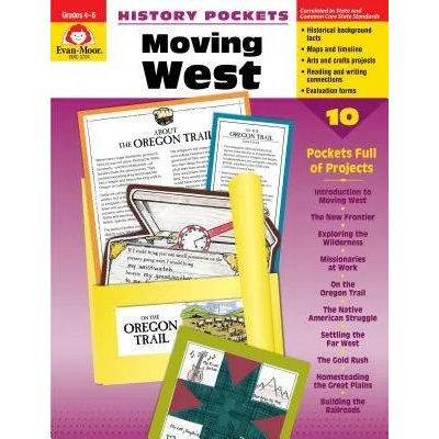 History Pockets, Moving West | Cheney, Martha Cheney, Evan-Moor Educational Publishers