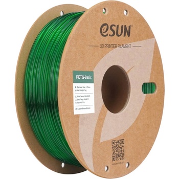 eSUN PETG-Basic Translucent Green - 1, 75 mm / 1000 g (PETG-Basic175T-G1P1)