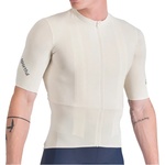 Sportful Мъжка фланелка с къс ръкав за колоездене Sportful Hyperepic Jersey Cycling jersey - Cream (056-3896-0113)