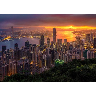 Enjoy - Puzzle Hong Kong at Sunrise - 1 000 piese