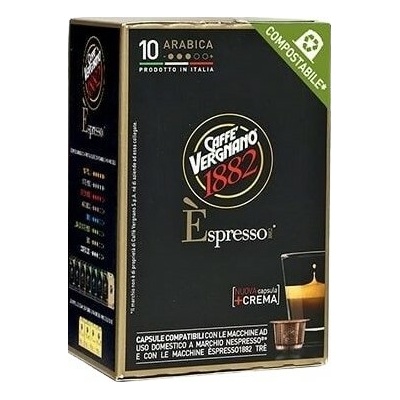 Vergnano Arabica kávové kapsule do Nespresso 10 ks