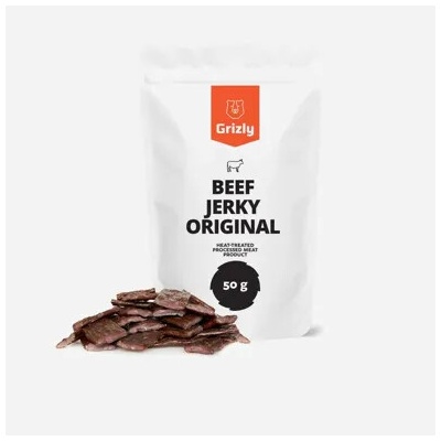 Grizly Jerky sušené hovädzie mäso originál 50 g