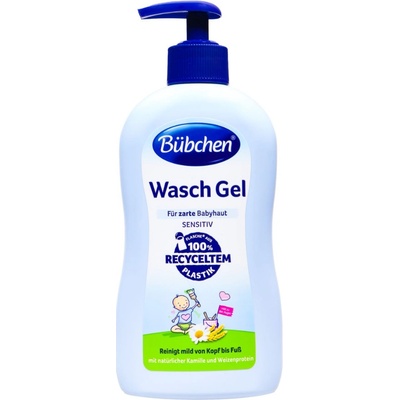 Bübchen Baby sprchový gél Sensitive s dávkovaním 400 ml