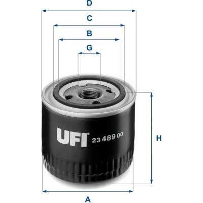 Olejový filtr UFI 23.489.00