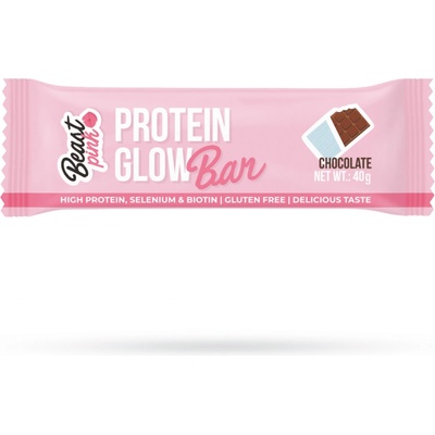 BeastPink Proteinová tyčinka GlowBar 40 g – Zboží Dáma