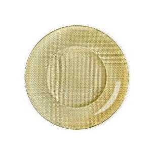 Bormioli Rocco INCA METALIC-Сервизно плато 31cm GOLD(4.50012) (0110269)