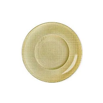 Image 1 of Bormioli Rocco INCA METALIC-Сервизно плато 31cm GOLD(4.50012) (0110269)